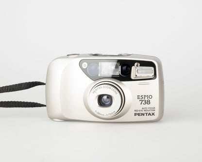 Appareil photo Pentax Espio 738 35 mm avec étui (série 6852825)