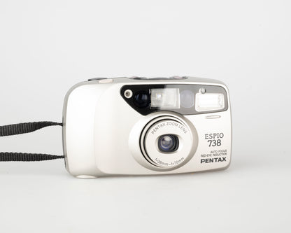 Appareil photo Pentax Espio 738 35 mm avec étui (série 6852825)