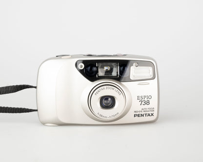 Appareil photo Pentax Espio 738 35 mm avec étui (série 6852825)