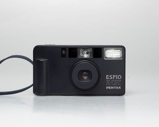 Appareil photo Pentax Espio 35mm avec étui (série 4710980)