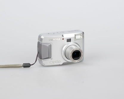Pentax Optio 30 Appareil photo numérique à capteur CCD 3,2 MP avec carte SD de 1 Go