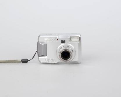 Pentax Optio 30 Appareil photo numérique à capteur CCD 3,2 MP avec carte SD de 1 Go