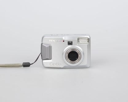 Pentax Optio 30 Appareil photo numérique à capteur CCD 3,2 MP avec carte SD de 1 Go