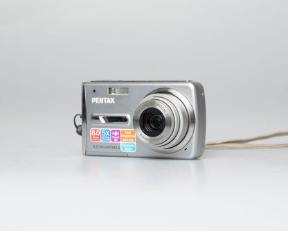 Pentax Optio L50 8 megapixel digicam w/ 2GB SD card + battery + charger (serial 9501125)