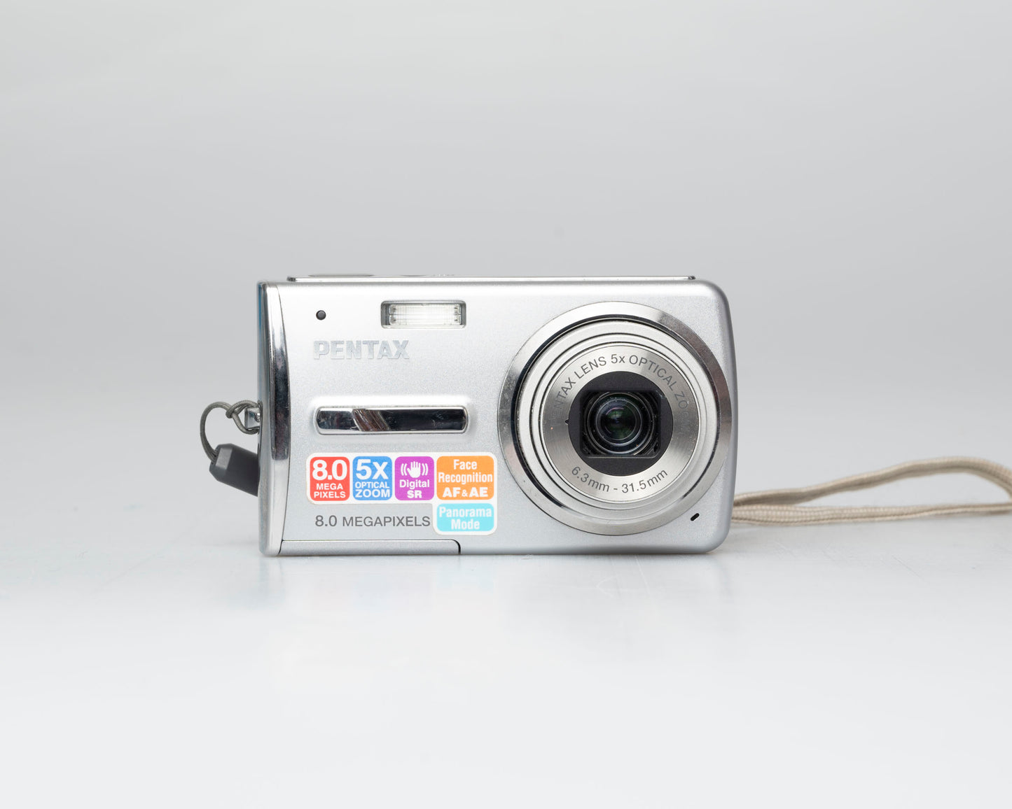 Pentax Optio L50 8 megapixel digicam w/ 2GB SD card + battery + charger (serial 9501125)
