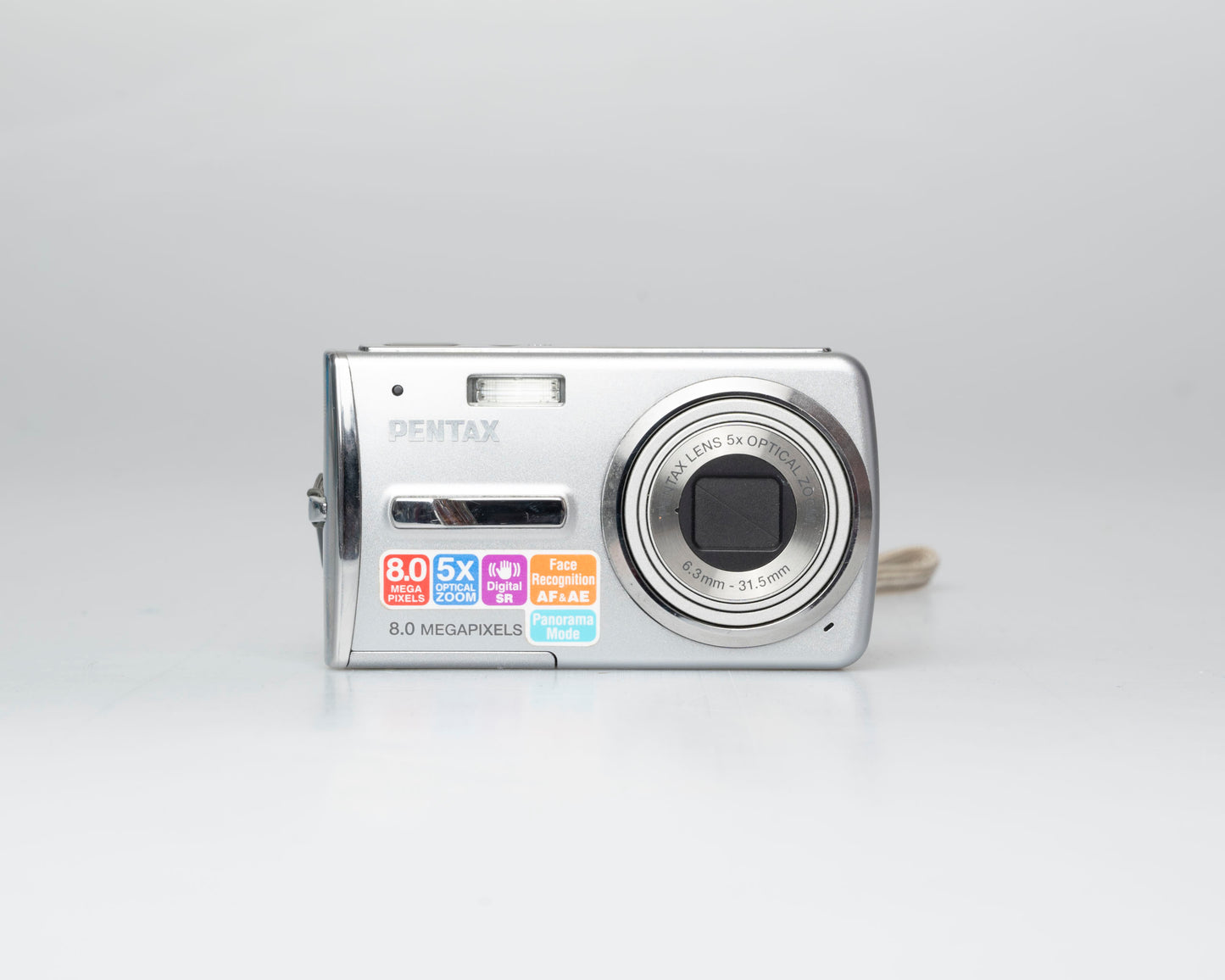 Pentax Optio L50 8 megapixel digicam w/ 2GB SD card + battery + charger (serial 9501125)