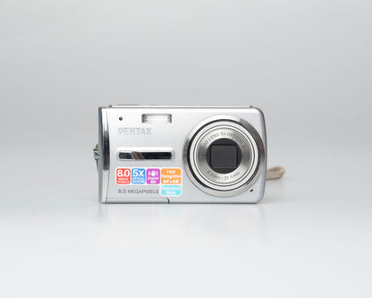 Pentax Optio L50 8 megapixel digicam w/ 2GB SD card + battery + charger (serial 9501125)
