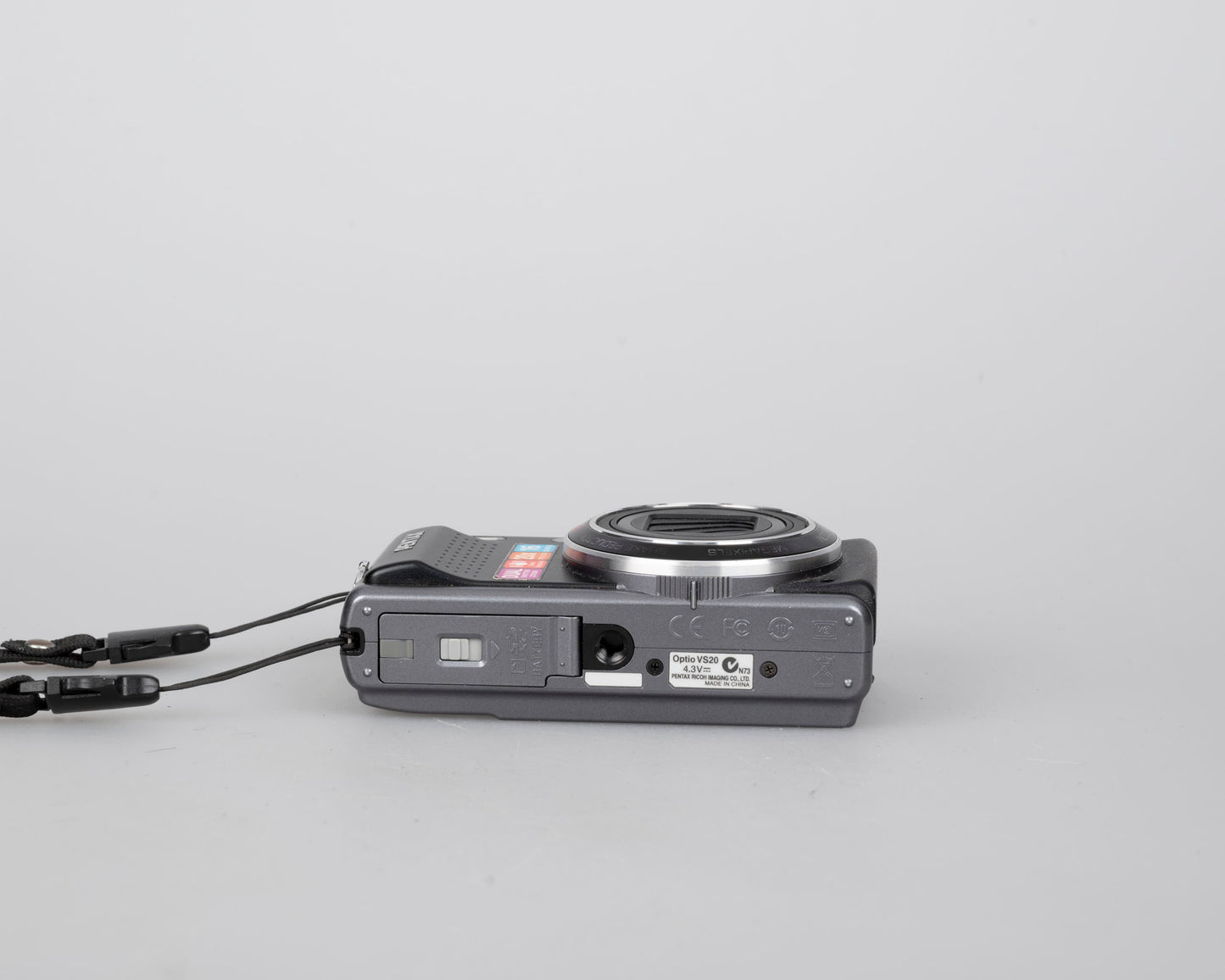 Pentax Optio VS20 16 MP CCD sensor digicam w/ battery + charger (uses SD memory card)