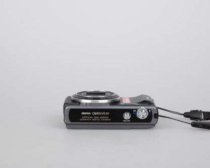 Pentax Optio VS20 16 MP CCD sensor digicam w/ battery + charger (uses SD memory card)