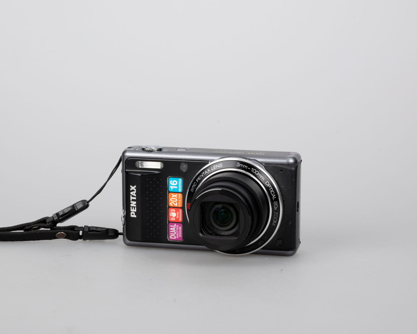 Pentax Optio VS20 16 MP CCD sensor digicam w/ battery + charger (uses SD memory card)