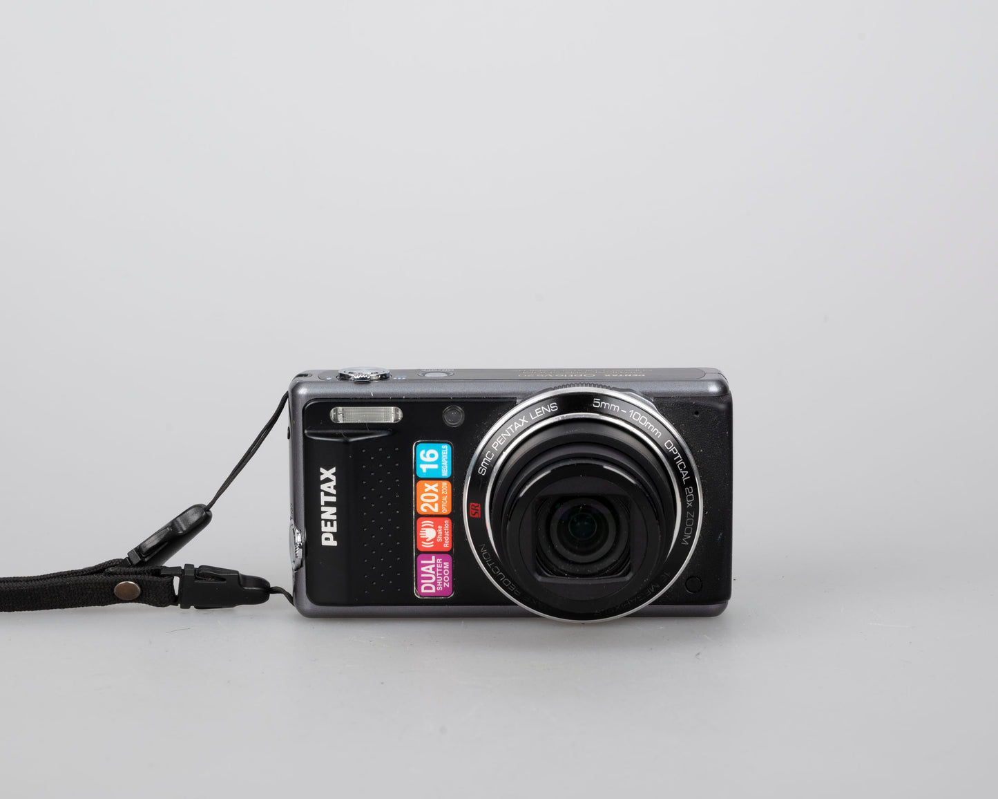 Pentax Optio VS20 16 MP CCD sensor digicam w/ battery + charger (uses SD memory card)
