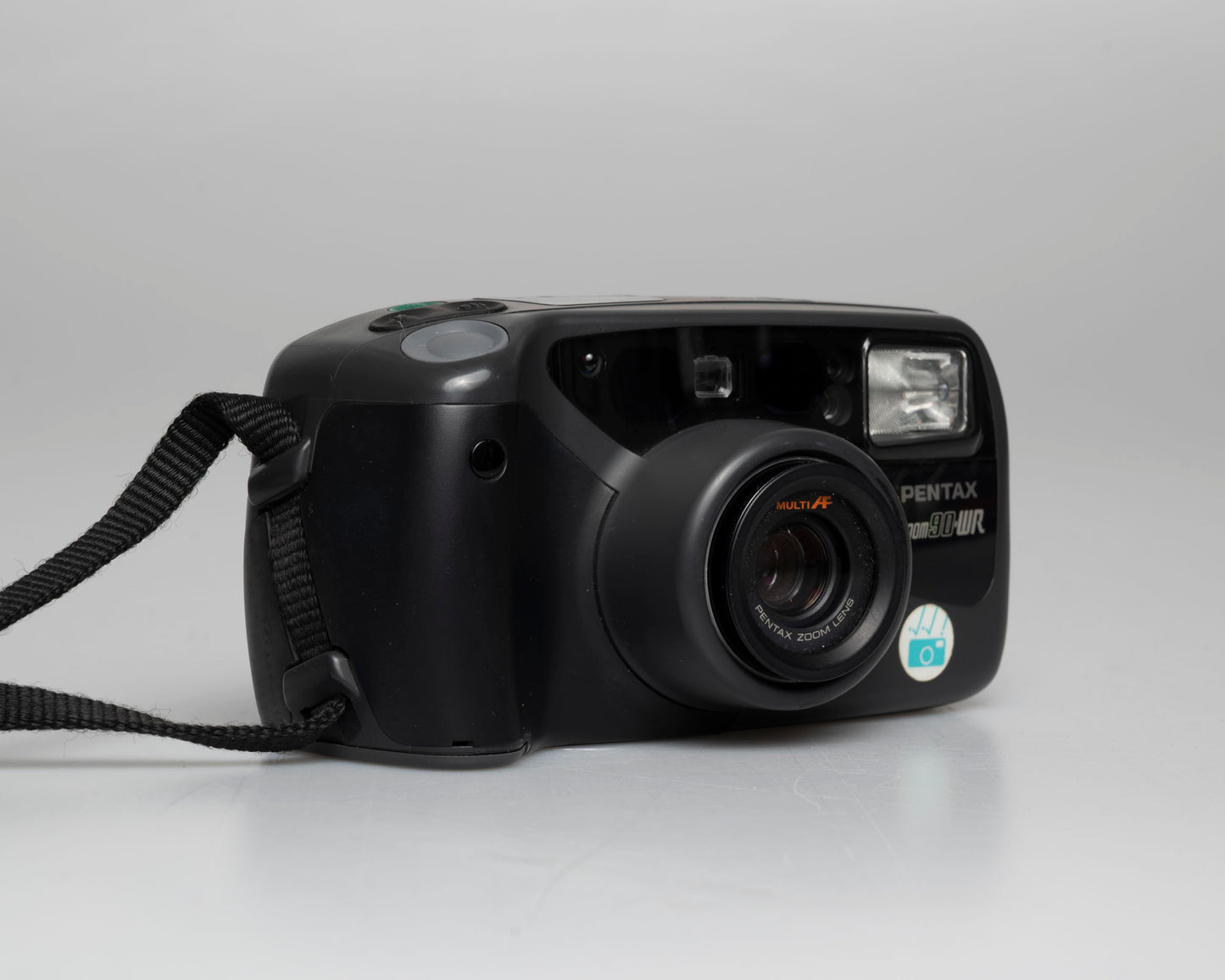 Pentax Zoom90-WR 35mm camera (serial 4957638)