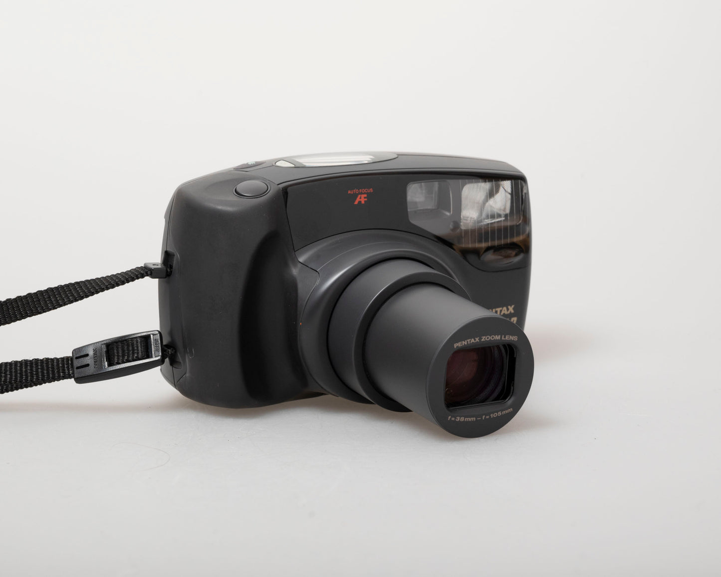 Pentax Zoom 105-R 35mm camera w/case (serial 5245413)