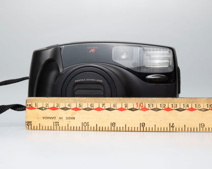 Pentax Zoom 105-R 35mm camera (serial 7367781)