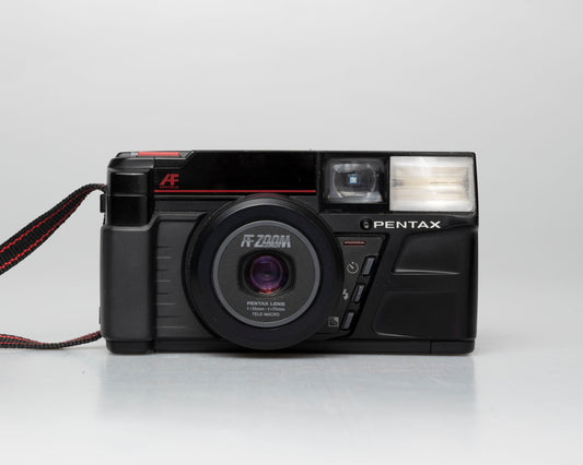Appareil photo Pentax Zoom-70 (IQZoom) 35mm avec étui (série 5379330)