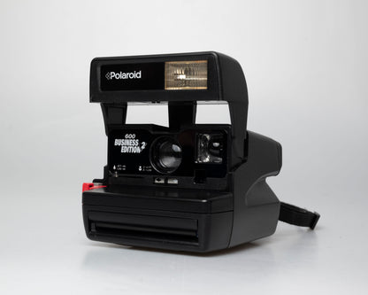 Polaroid 600 Business Edition 2 instant camera (serial J8ACHF0ZCDDA)
