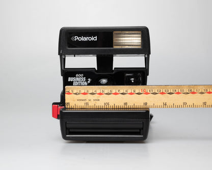 Polaroid 600 Business Edition 2 instant camera (serial J8ACHF0ZCDDA)
