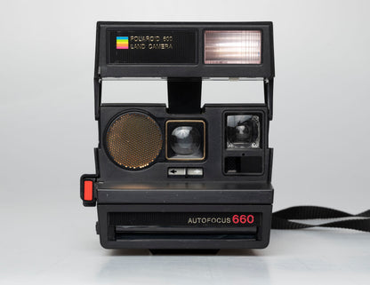 Polaroid Autofocus 660 Land Camera instant film camera (serial C2Z07326NB)