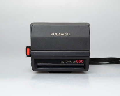 Polaroid Autofocus 660 Land Camera instant film camera (serial C2Z07326NB)
