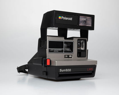 Polaroid Sun 600 LMS instant film camera (serial K4U58220NC) Made-in-USA version