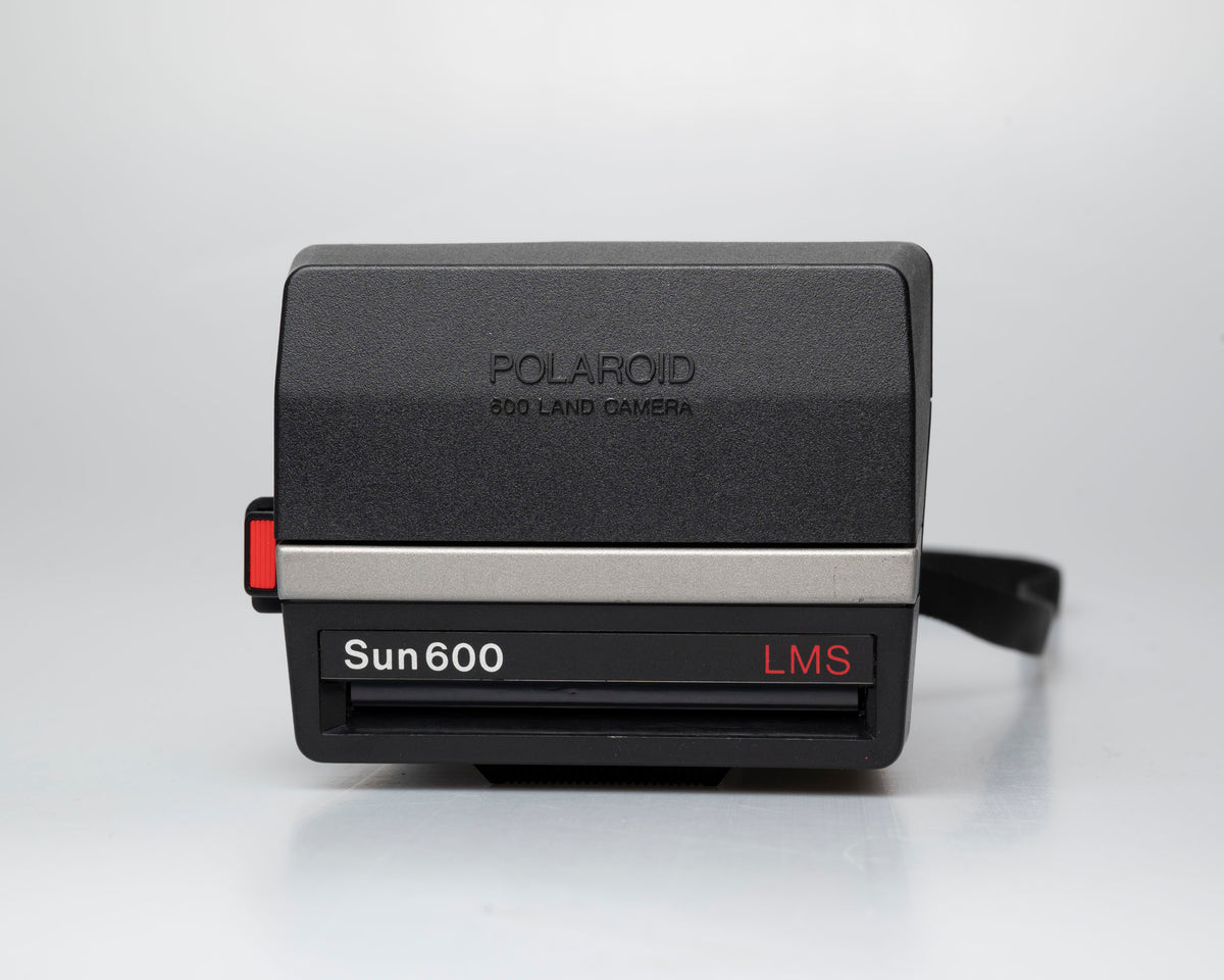 Polaroid Sun 600 LMS instant film camera (serial K4U58220NC) Made-in-USA version