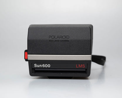 Polaroid Sun 600 LMS instant film camera (serial K4U58220NC) Made-in-USA version