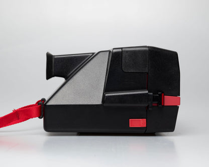 Red Polaroid 600 Cool Cam instant camera (serial B1W00700VH)