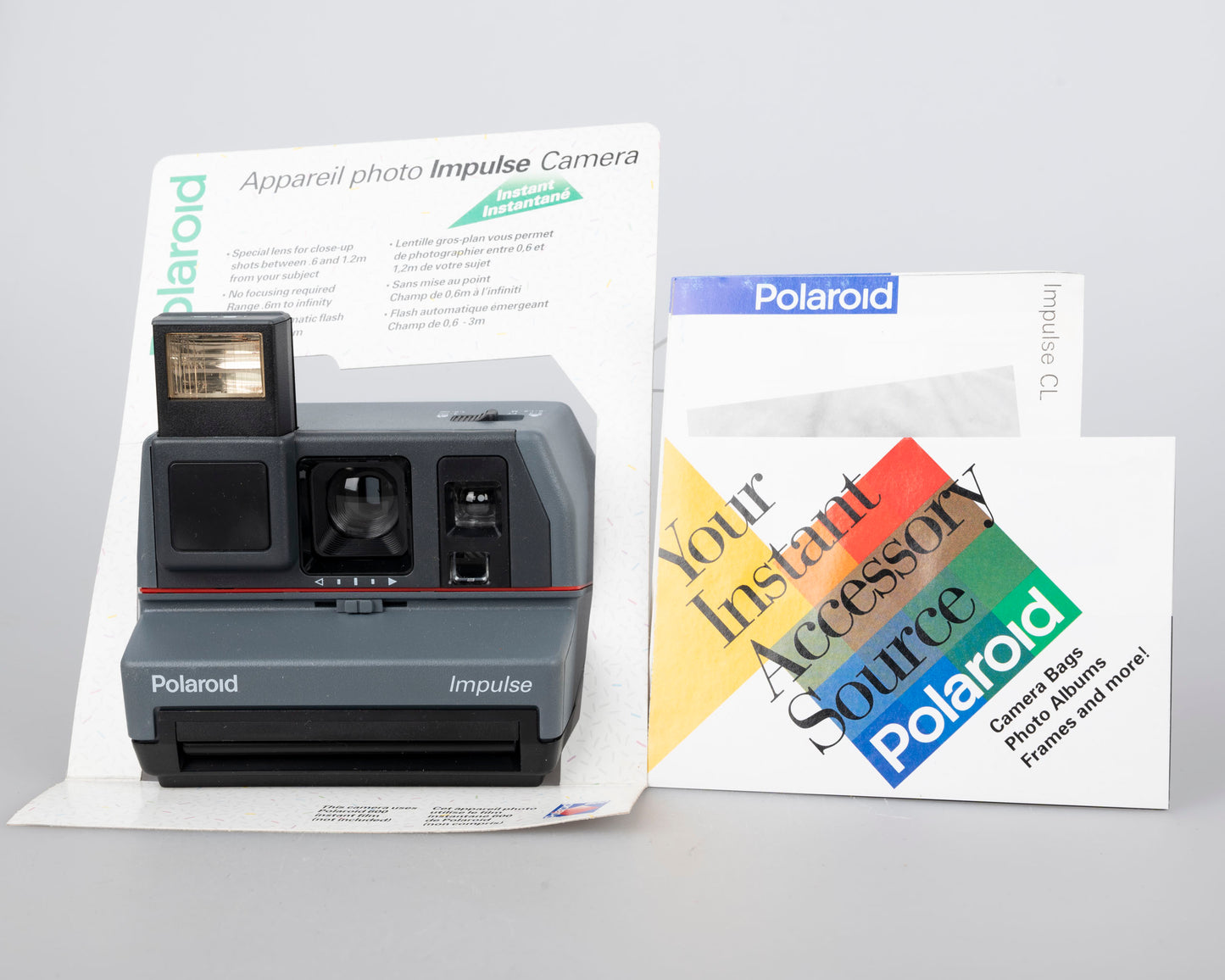 Polaroid Impulse instant film camera - new old stock (serial D56GW0TEVECB)