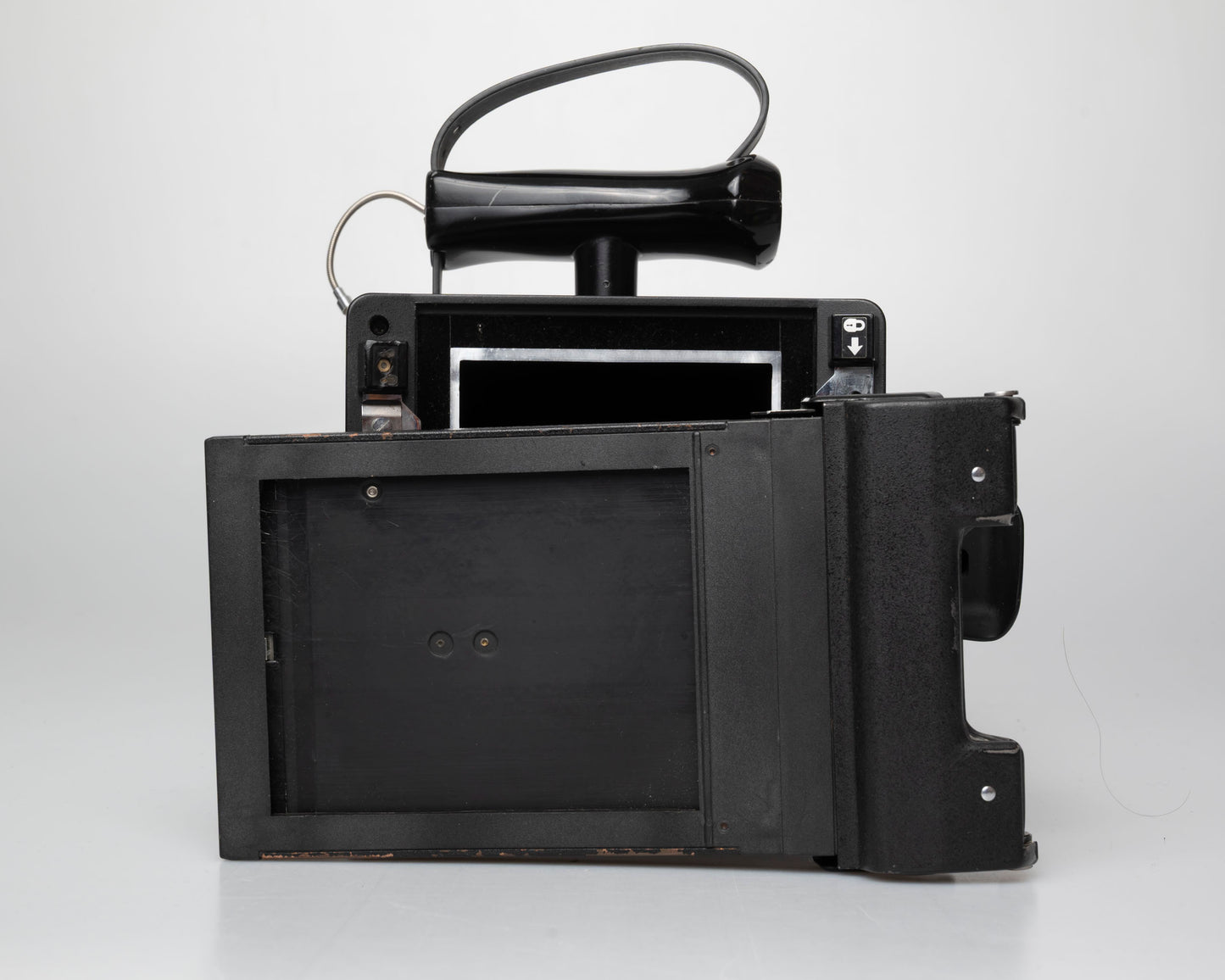 Polaroid Miniportrait 202 dual lens camera w/ 545 Land Film Holder