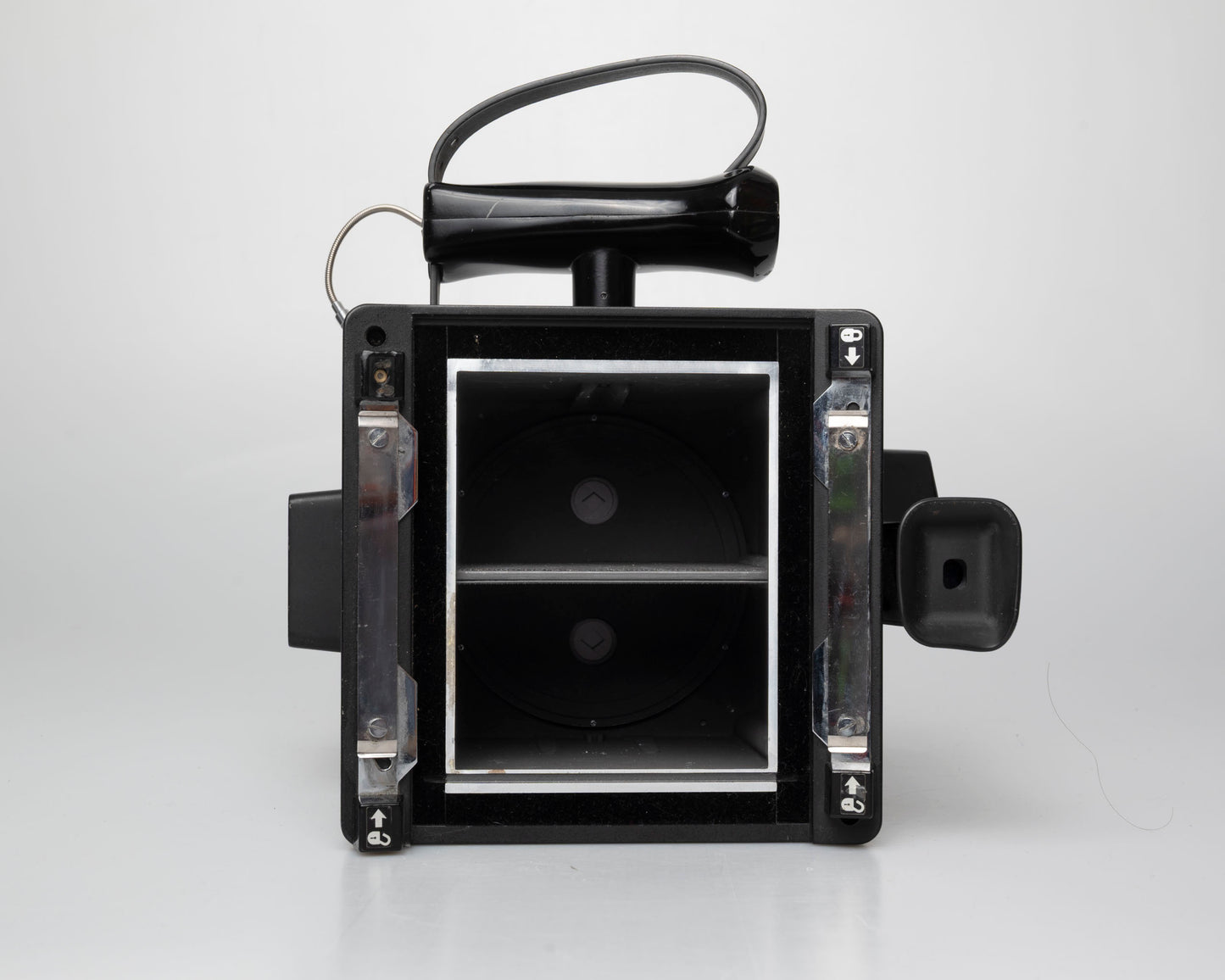 Polaroid Miniportrait 202 dual lens camera w/ 545 Land Film Holder