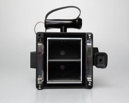 Polaroid Miniportrait 202 dual lens camera w/ 545 Land Film Holder