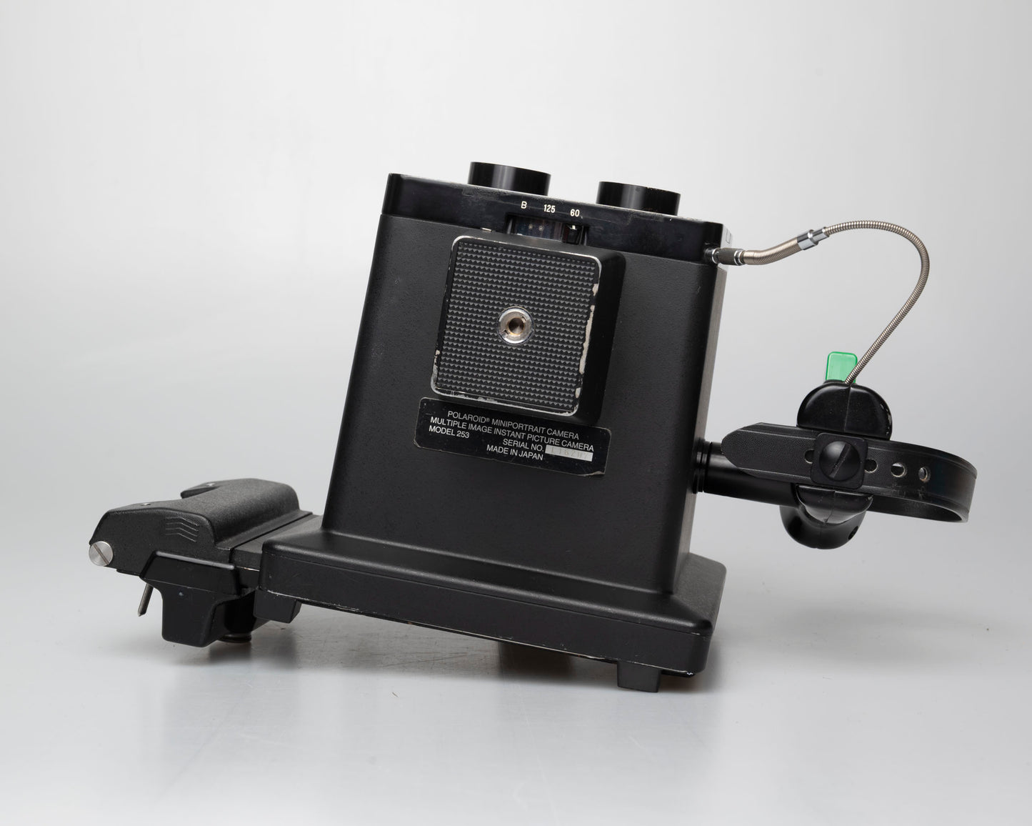 Polaroid Miniportrait 202 dual lens camera w/ 545 Land Film Holder