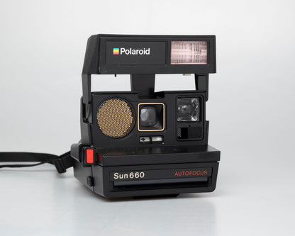 Appareil photo instantané Polaroid Autofocus 660 Land (numéro de série A5W57400ND)