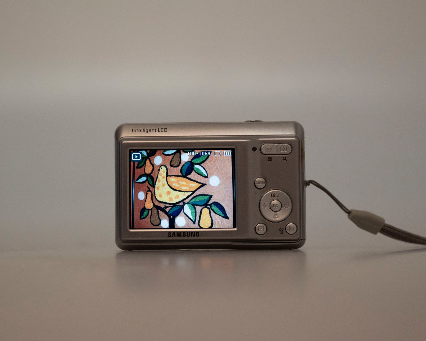 Samsung ES15 10 MP CCD sensor digicam w/ 4GB SD card (serial A24QC90SB02216P)