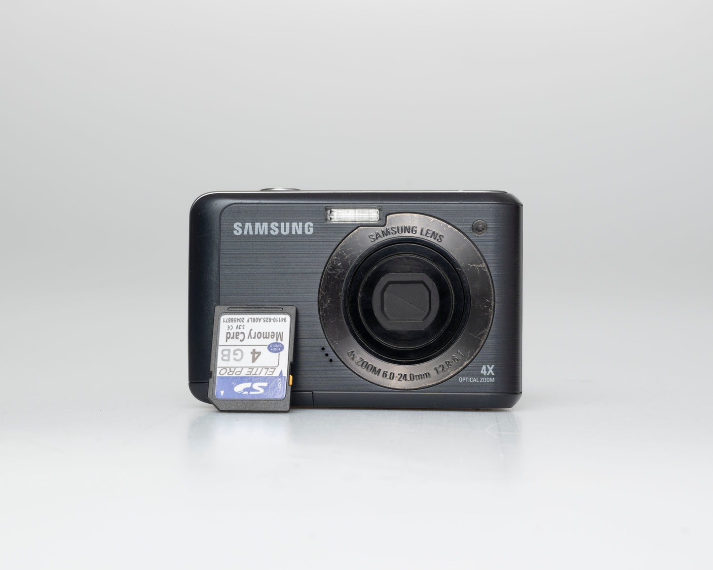 Appareil photo numérique à capteur CCD Samsung ES20 10,2 MP avec carte SD de 4 Go (série CJ66C30SC02913V)