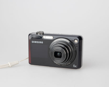 Appareil photo numérique à capteur CCD Samsung PL150 12,4 MP avec micro SD 8 Go + boîtier + chargeur