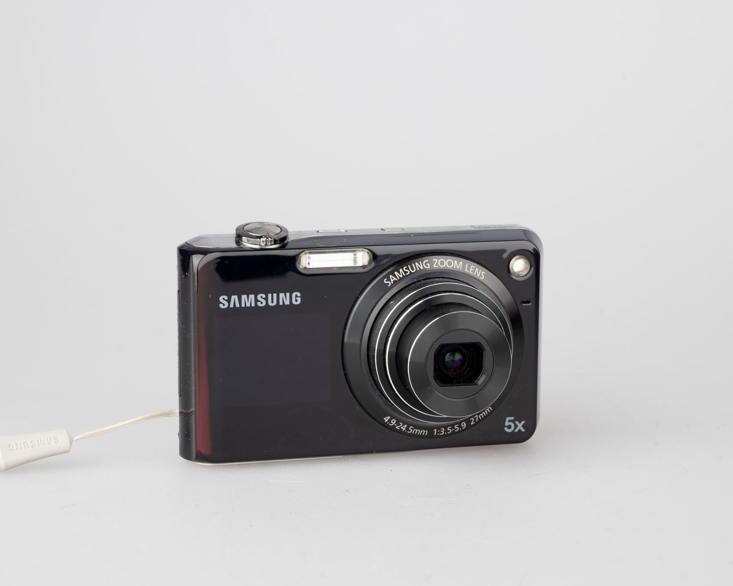 Appareil photo numérique à capteur CCD Samsung PL150 12,4 MP avec micro SD 8 Go + boîtier + chargeur