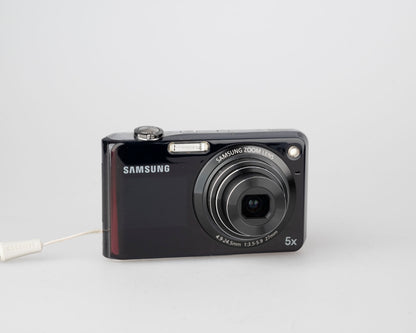 Appareil photo numérique à capteur CCD Samsung PL150 12,4 MP avec micro SD 8 Go + boîtier + chargeur