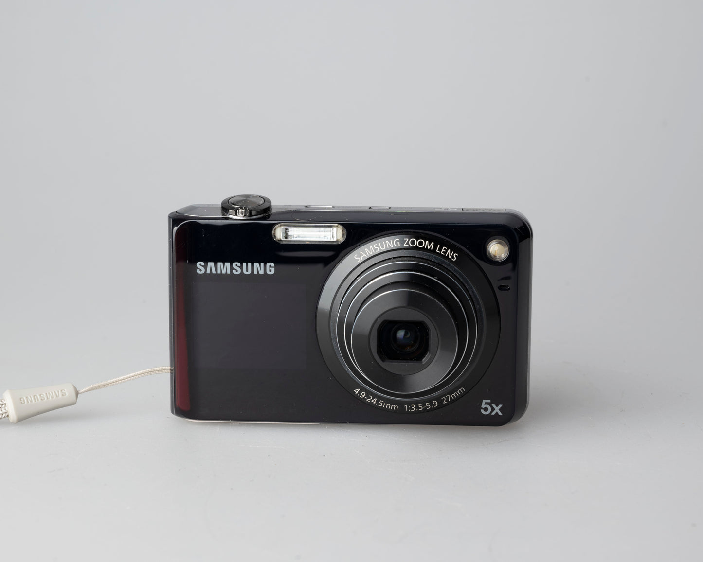 Appareil photo numérique à capteur CCD Samsung PL150 12,4 MP avec micro SD 8 Go + boîtier + chargeur