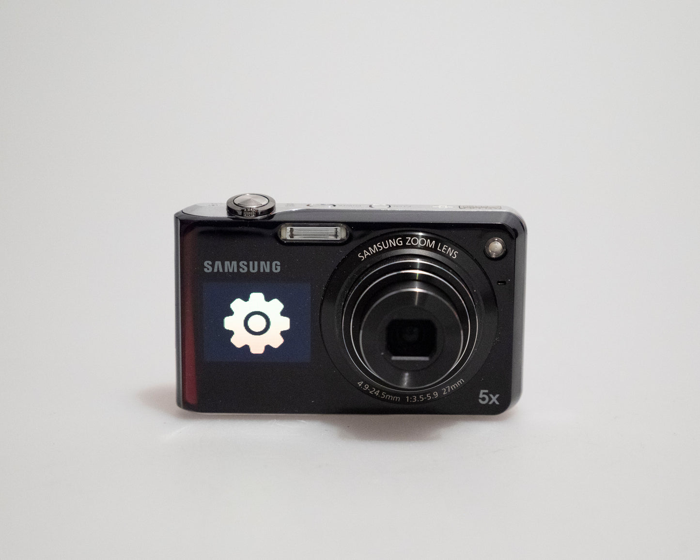 Appareil photo numérique à capteur CCD Samsung PL150 12,4 MP avec micro SD 8 Go + boîtier + chargeur