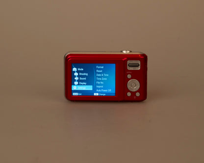 Appareil photo numérique à capteur CCD Samsung ES65 10 MP avec carte SD 4 Go + batterie + chargeur