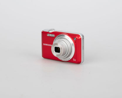 Appareil photo numérique à capteur CCD Samsung ES65 10 MP avec carte SD 4 Go + batterie + chargeur