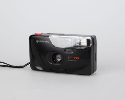 Samsung SF-100 35mm film camera w/ case (serial 2504289)