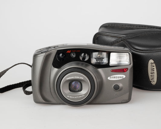 Samsung AF Zoom 105S 35mm camera w/ case (serial 97403048)