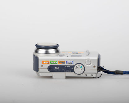 Appareil photo numérique à capteur CCD Sony Cyber-Shot DSC-P50 2,1 MP (utilise des piles AA + des cartes Memory Stick)