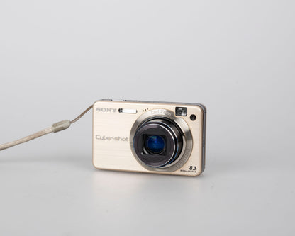Sony Cyber-Shot DSC-W150 8.1 MP digicam w/ charger + battery (uses Memory Stick Pro Duo cards)