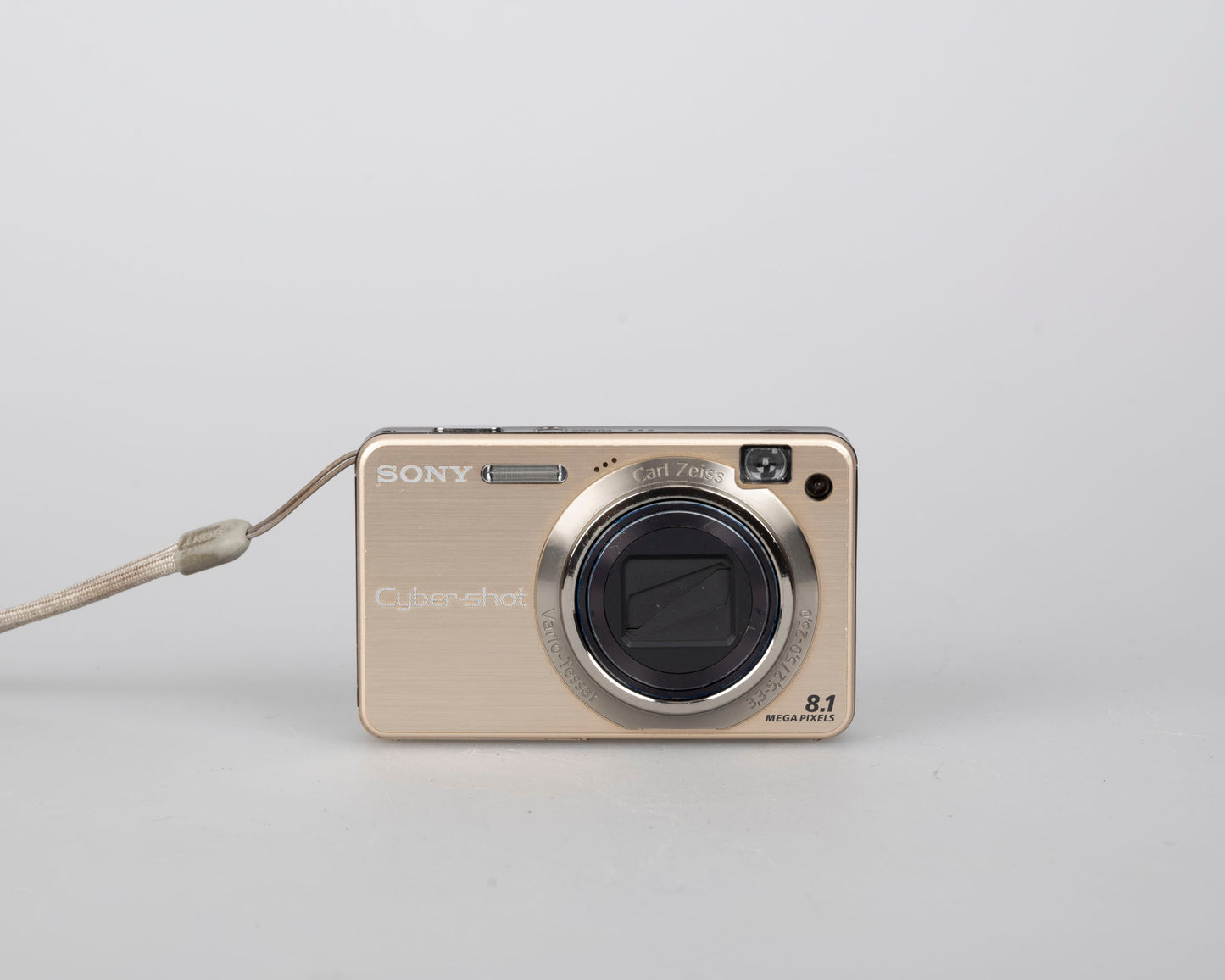 Sony Cyber-Shot DSC-W150 8.1 MP digicam w/ charger + battery (uses Memory Stick Pro Duo cards)
