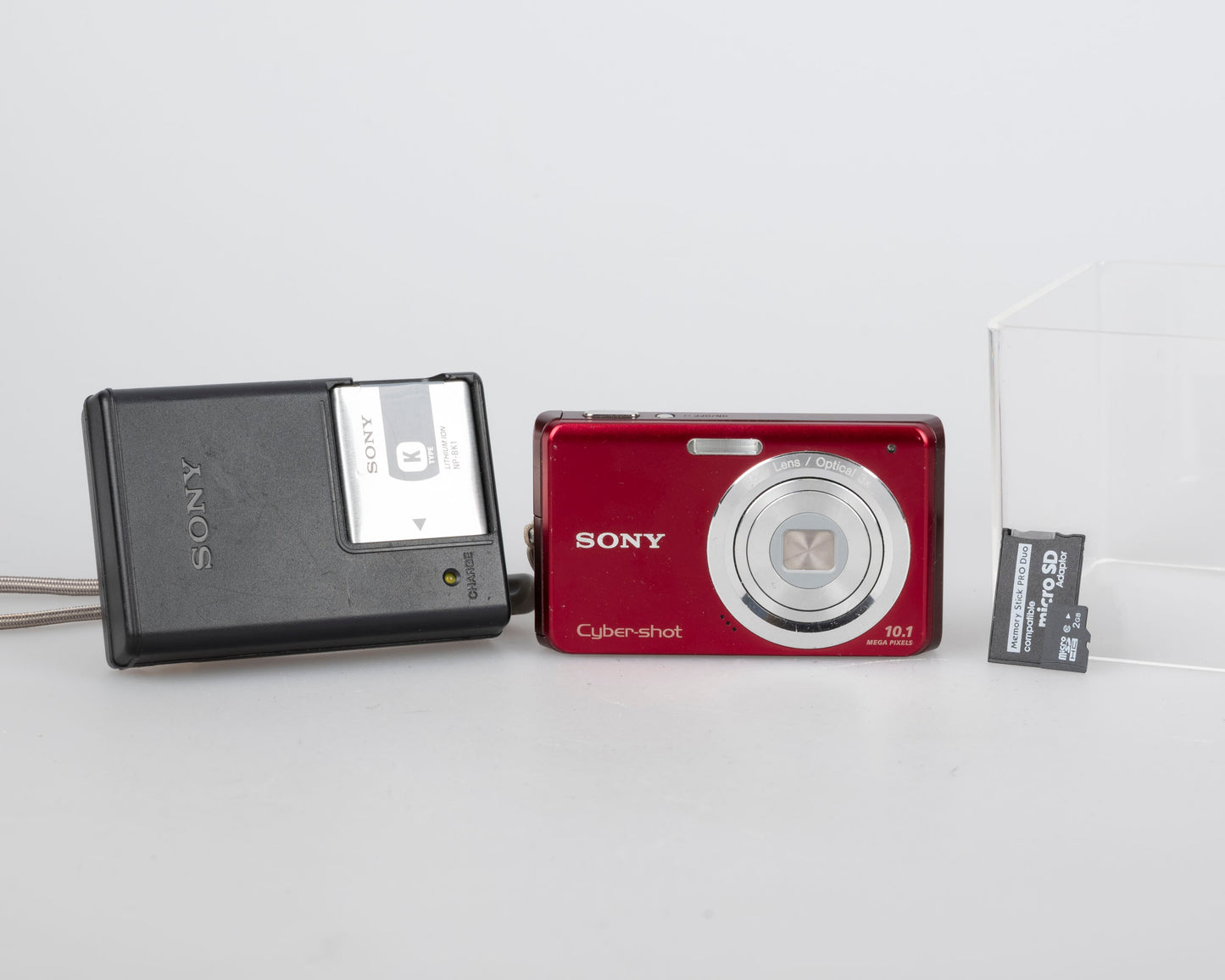 Appareil photo numérique Sony Cyber-Shot DSC-W180 10 MP avec carte mémoire 2 Go + chargeur + batterie