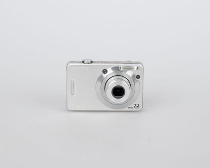 Appareil photo numérique Sony Cyber-Shot DSC-W55 7,2 MP avec carte mémoire 2 Go + chargeur + batterie + étui