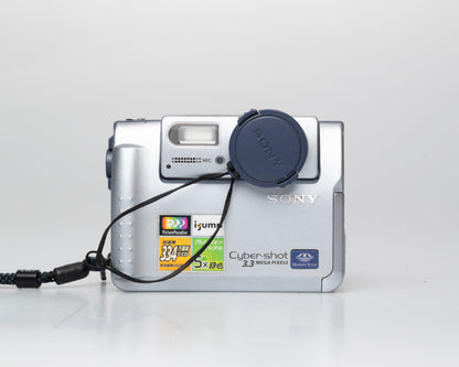 Sony Cyber-Shot DSC-F55DX appareil photo numérique 3,3 MP avec carte Memory Stick de 64 Mo + batterie + chargeur